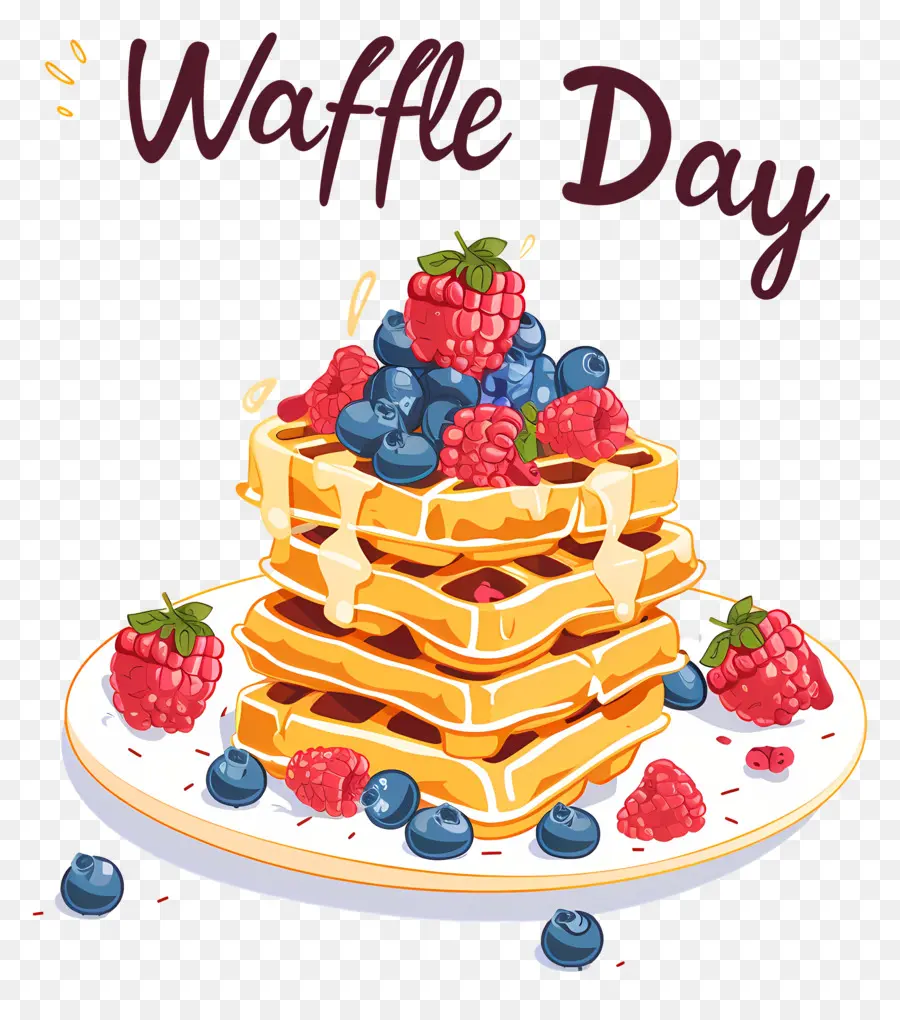 Dia Nacional Do Waffle，Waffles PNG