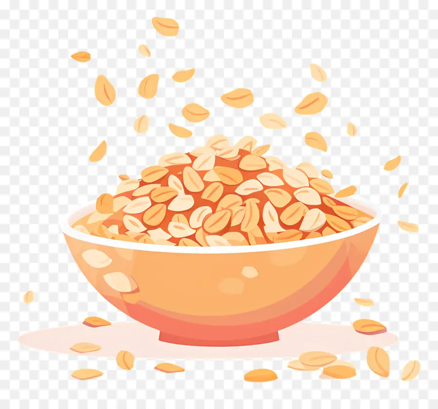 Oatmeal，Flocos De Aveia PNG