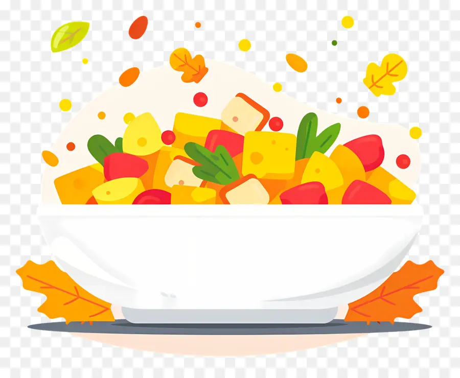 Recheio De Ação De Graças，Salada De Frutas PNG