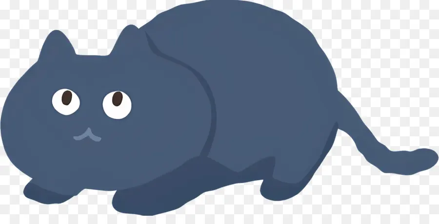 Gato Dos Desenhos Animados，O Gato Azul PNG