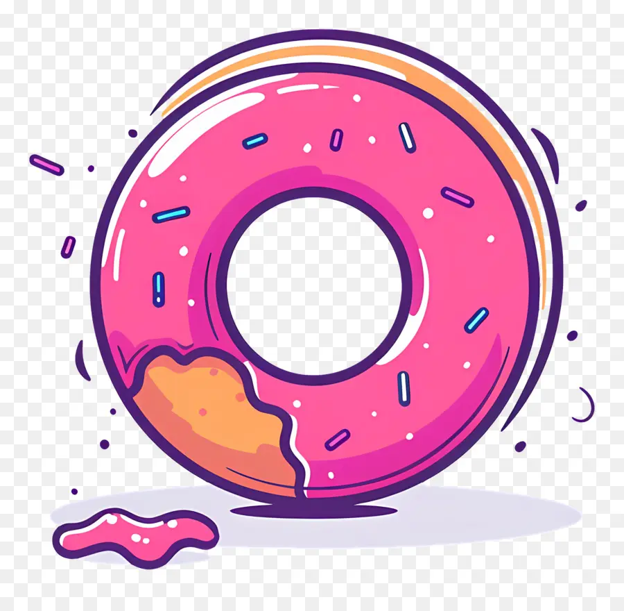 Rosca，Donut Rosa PNG