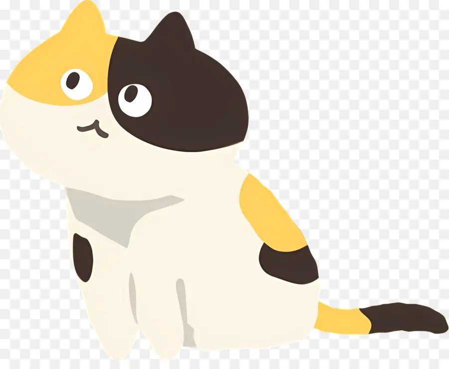 Gato Dos Desenhos Animados，Gato Com Olhos Fechados PNG