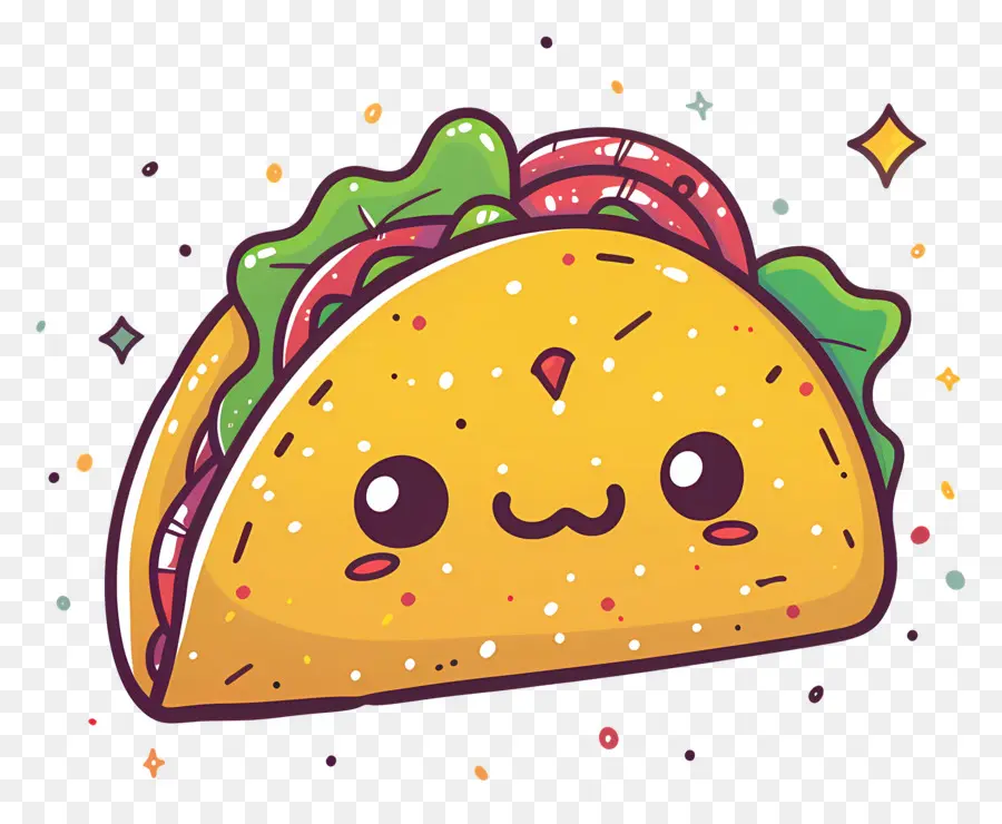 Taco，Taco Fofo PNG