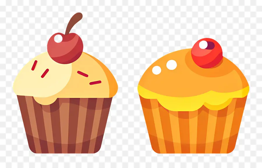 Queques，Cupcakes PNG