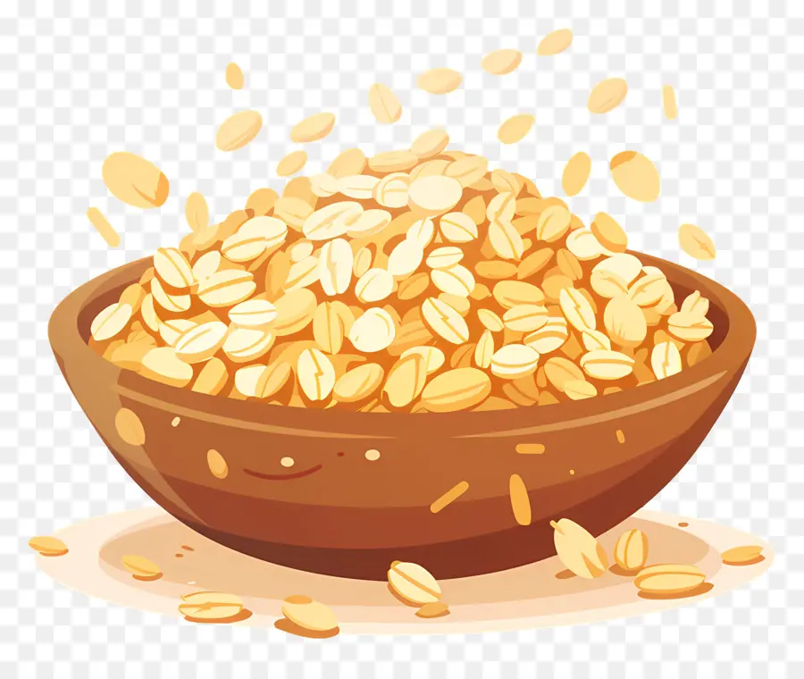 Oatmeal，Flocos De Aveia PNG