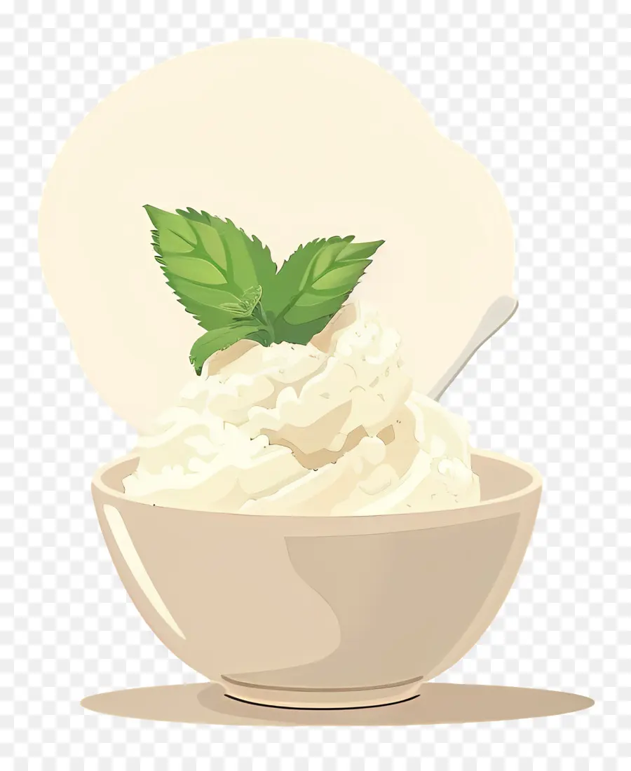 Creme Macio，Gelado De Baunilha PNG