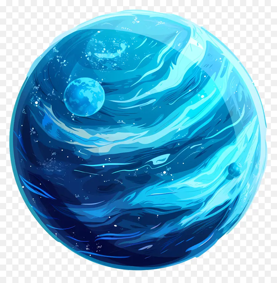 Planeta，Planeta Azul PNG