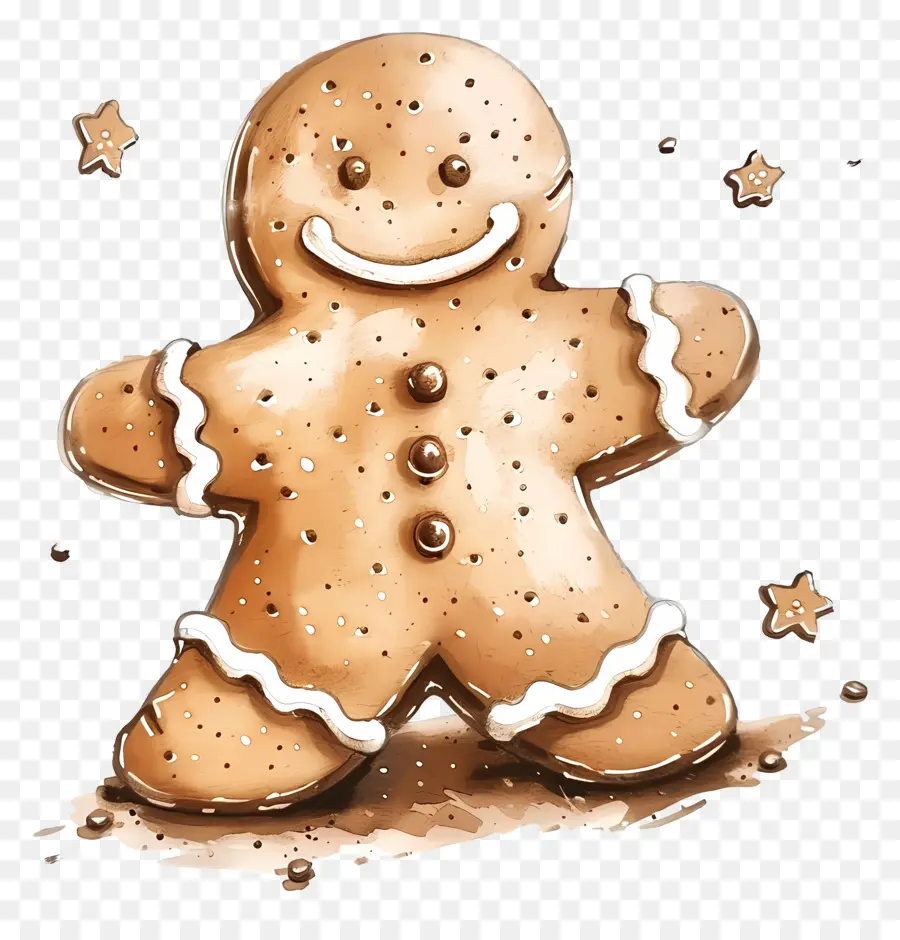 Gingerbread，Homem De Gengibre PNG