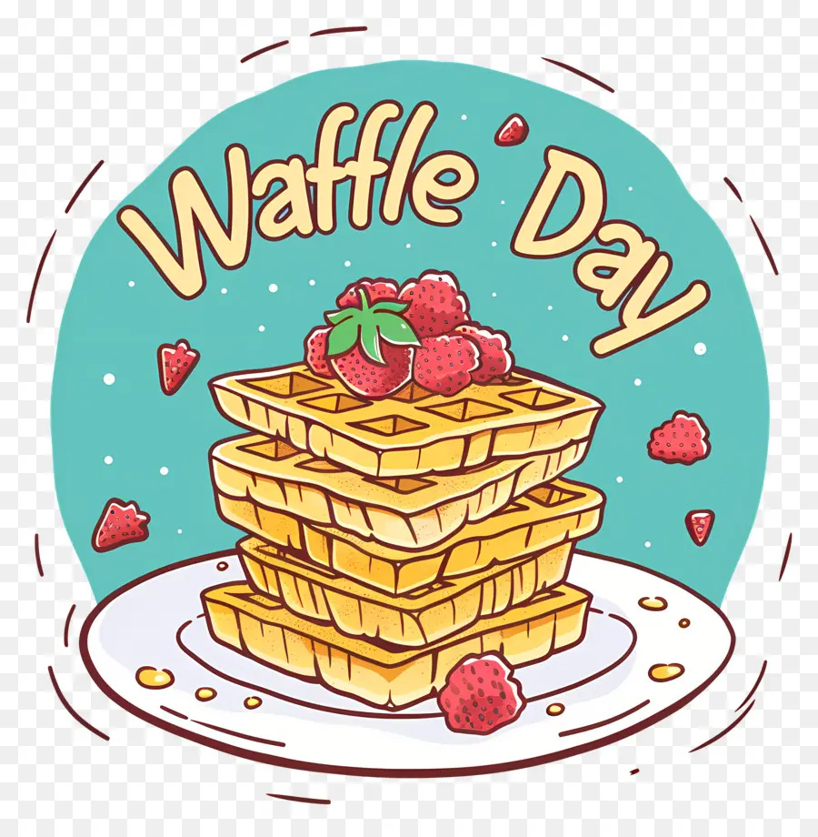 Dia Nacional Do Waffle，Waffles PNG