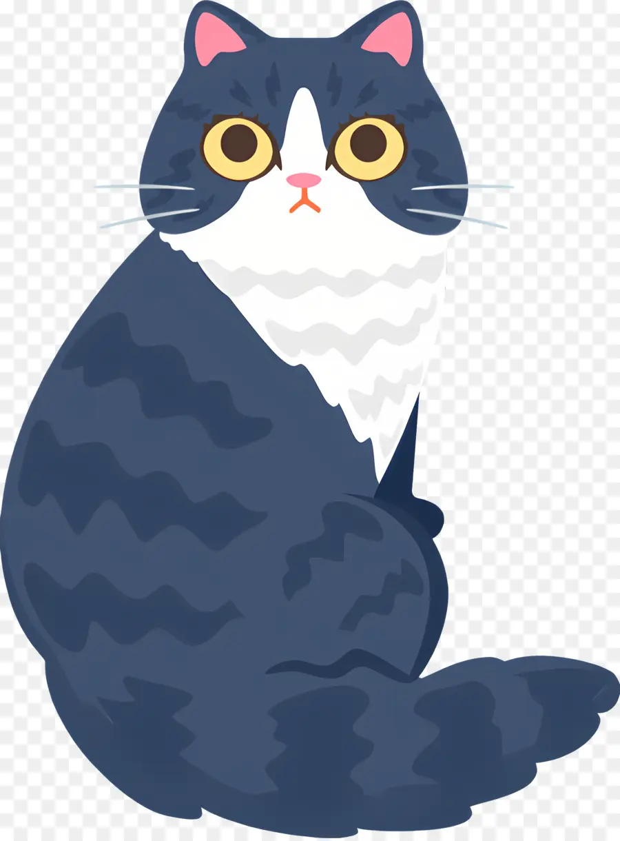 Gato Dos Desenhos Animados，Gato Listrado PNG