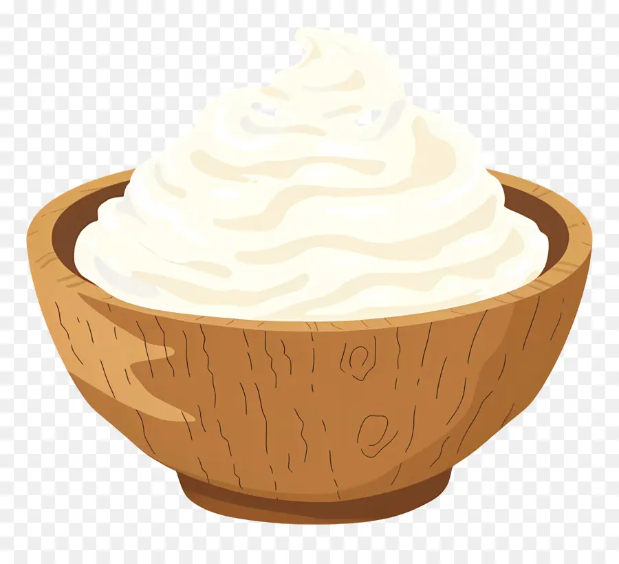 Creme De Leite，Gelado De Baunilha PNG