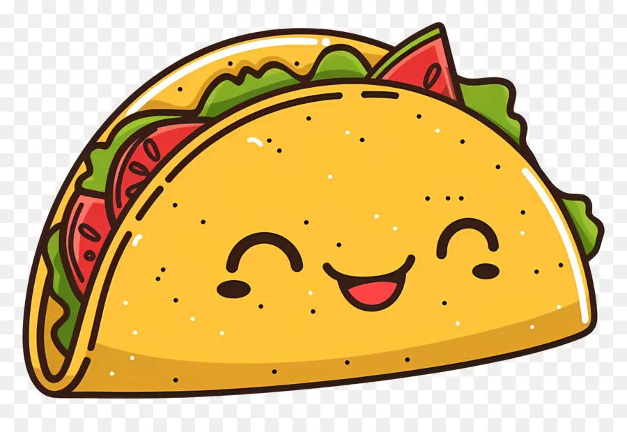 Taco，Sorrindo PNG