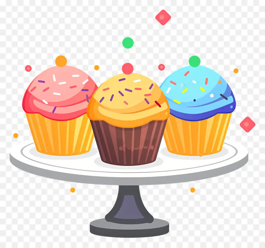 Queques，Cupcakes PNG