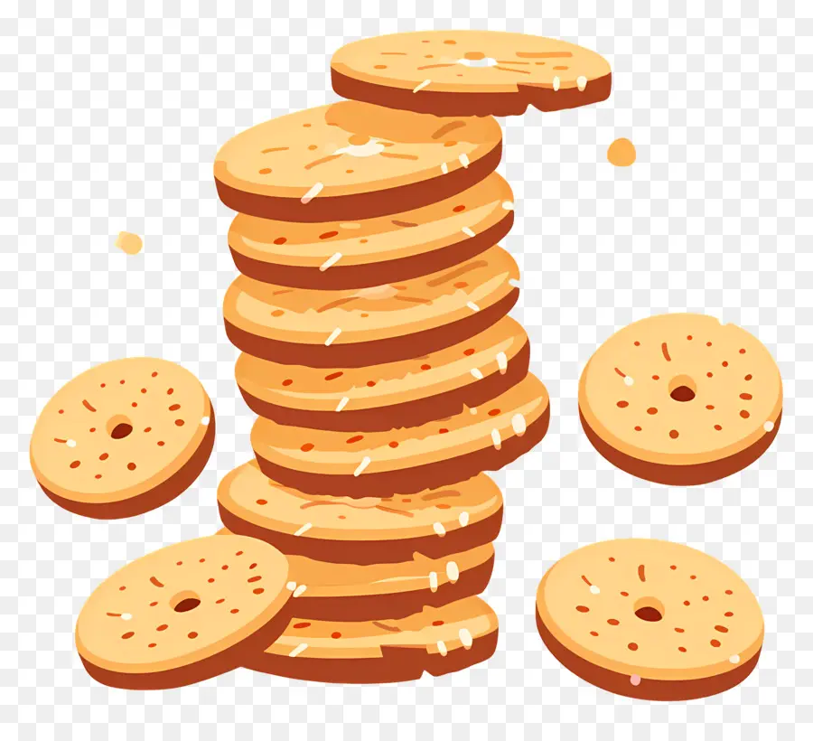 Biscoito De Aveia，Crackers PNG