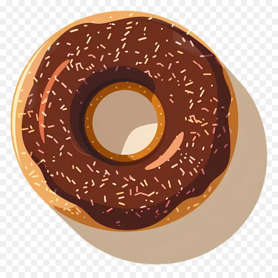 Rosca，Donut De Chocolate PNG