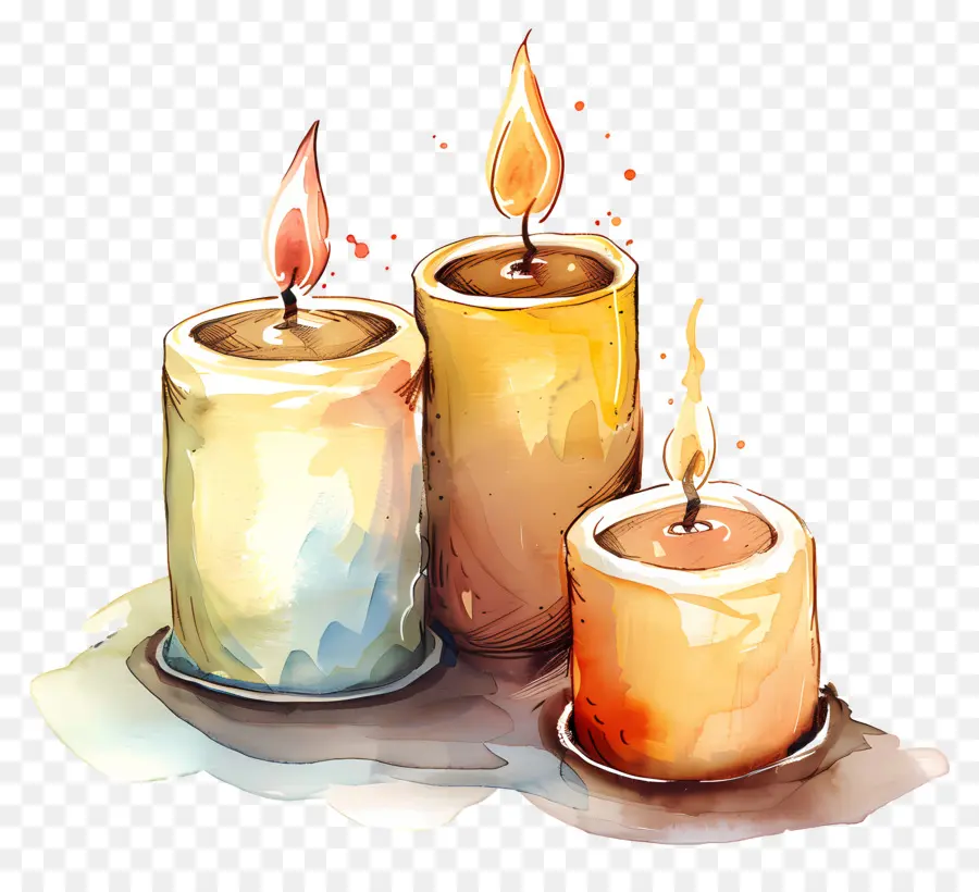 Vela，Velas Acesas PNG