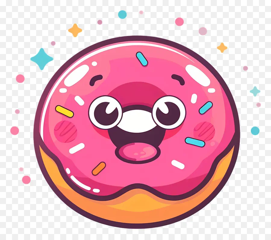 Rosca，Donut Fofo PNG