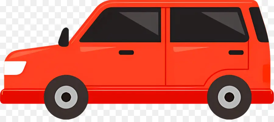 Cartoon Carro，Carro Vermelho PNG