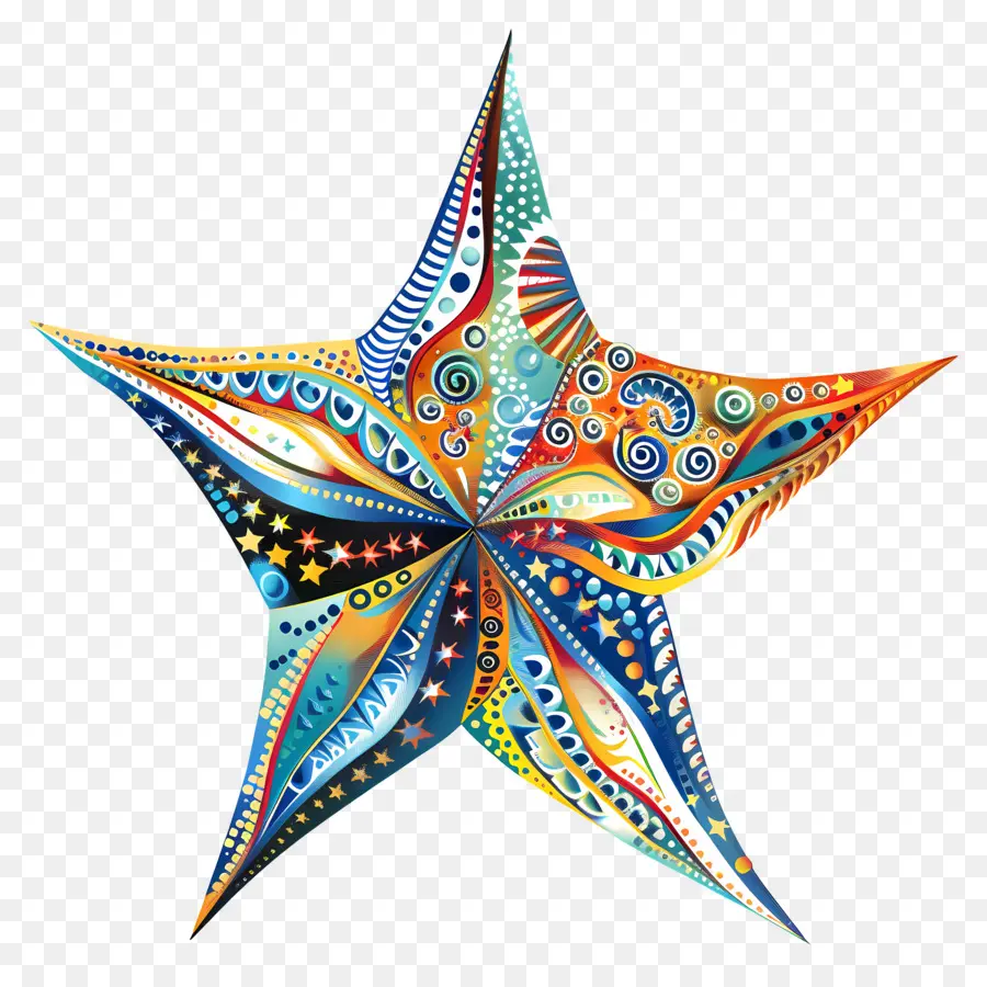 Estrela，A Arte Abstrata PNG