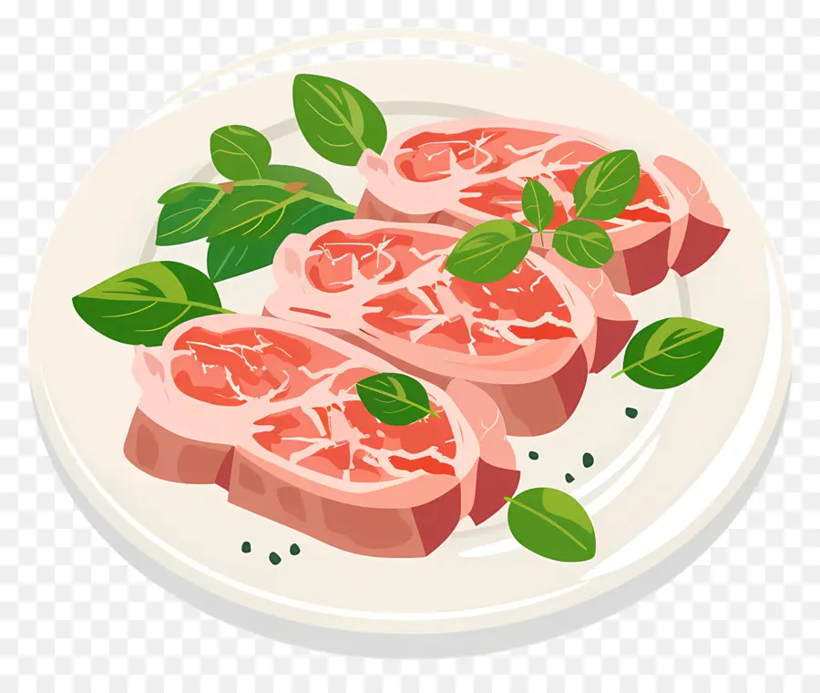 Costeletas De Porco，Bife PNG