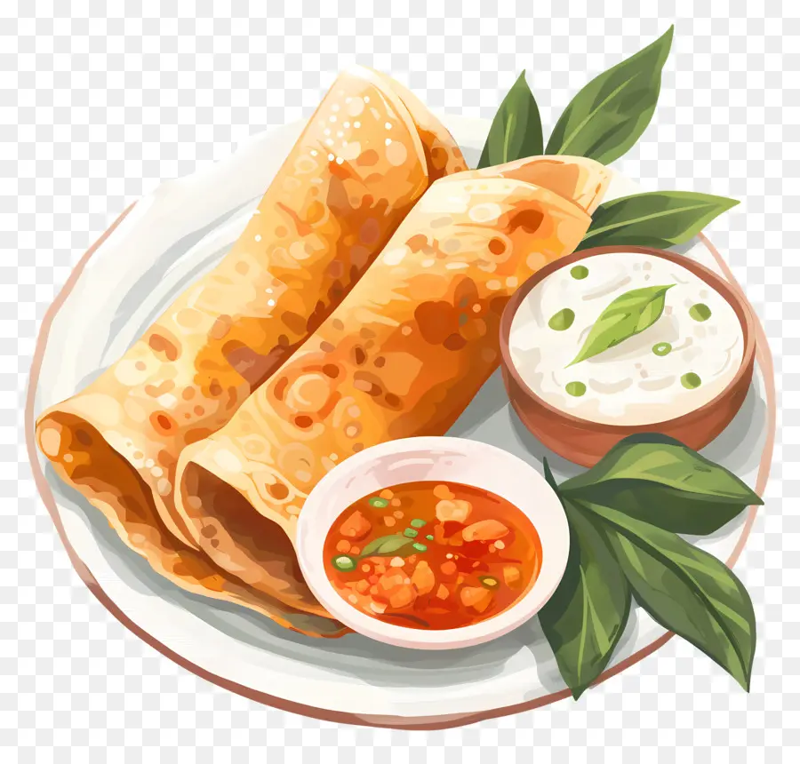 Dosa，Pão Sírio PNG