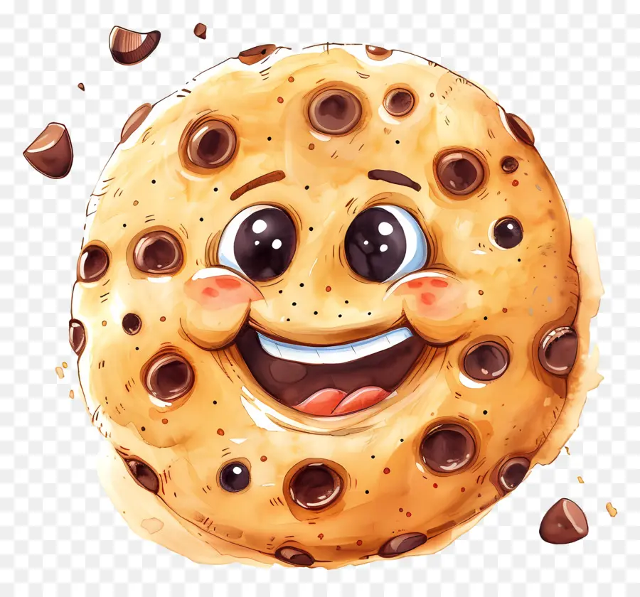 Cookie，Chocolate Chip Cookie PNG