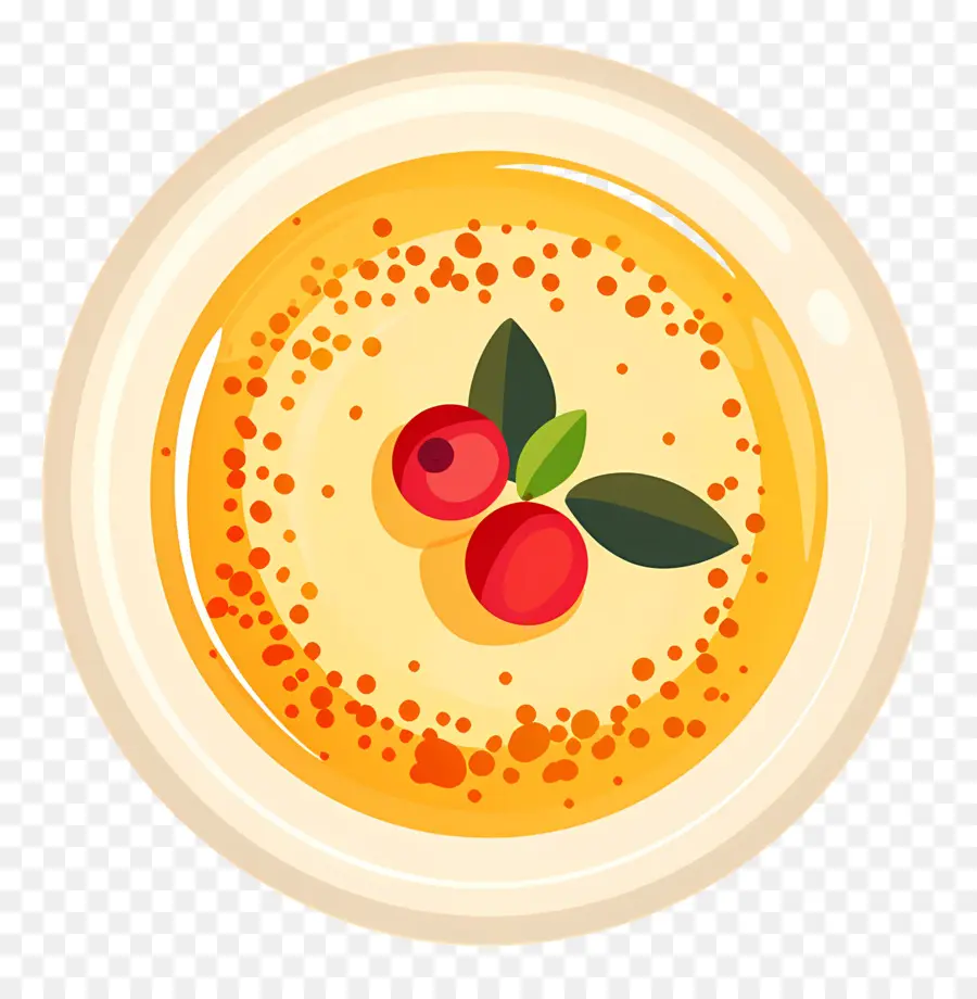 Creme Brulée，Sopa PNG