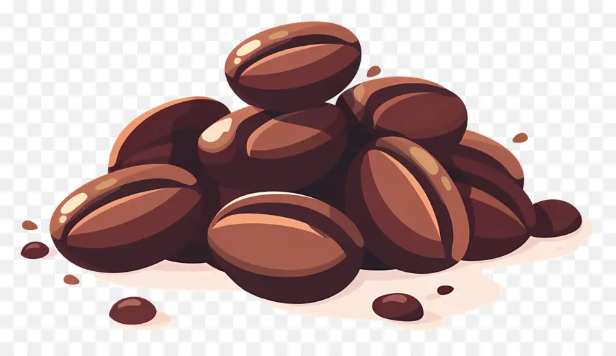 Grãos De Café，Chocolate PNG