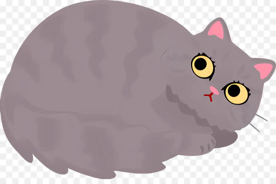 Gato Dos Desenhos Animados，Gato Cinzento PNG