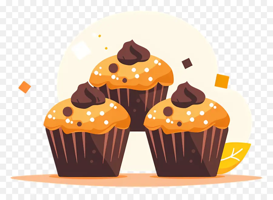 Queques，Cupcakes De Chocolate PNG