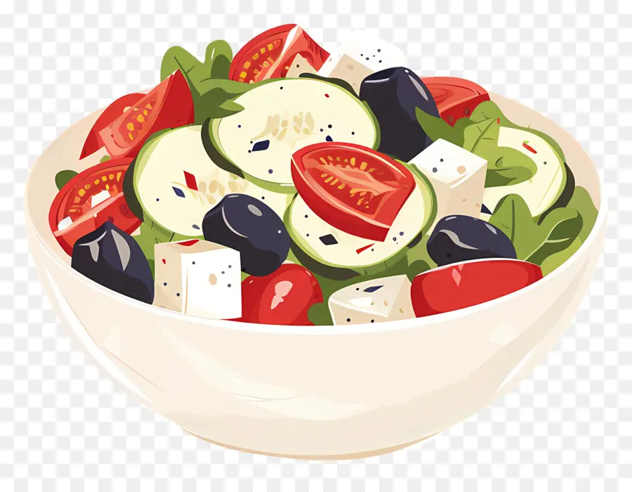 Salada Grega，Salada PNG