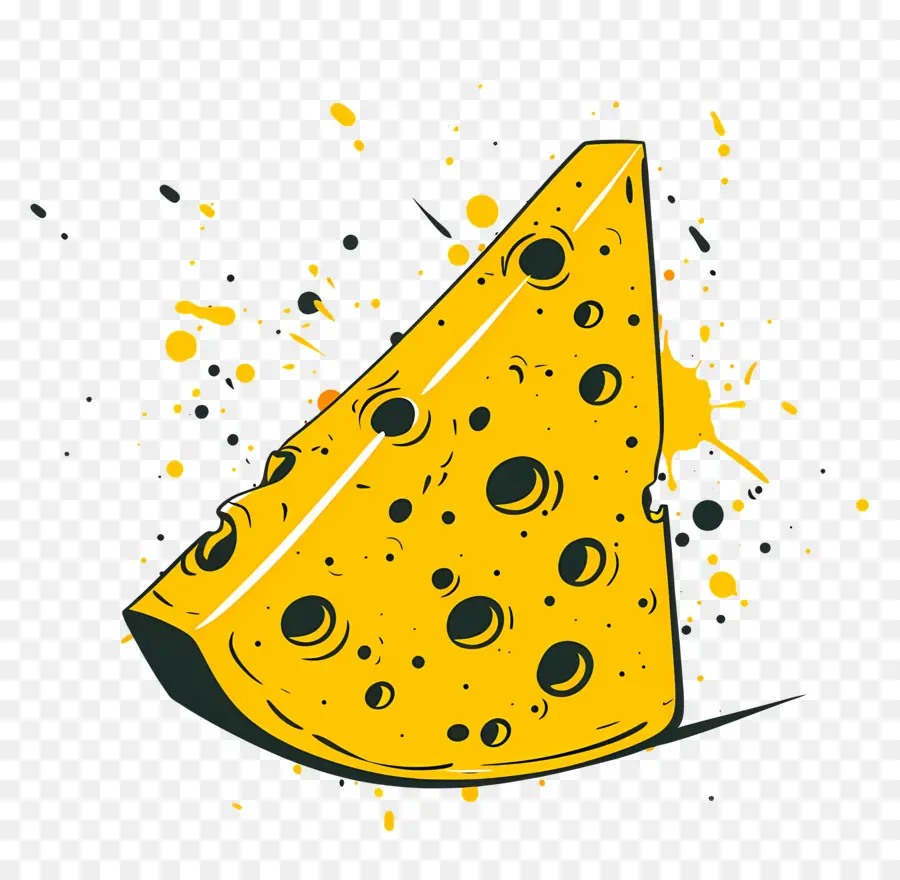 Fatia De Queijo，Queijo Amarelo PNG