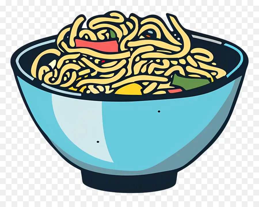 Chow Mein，Espaguete PNG