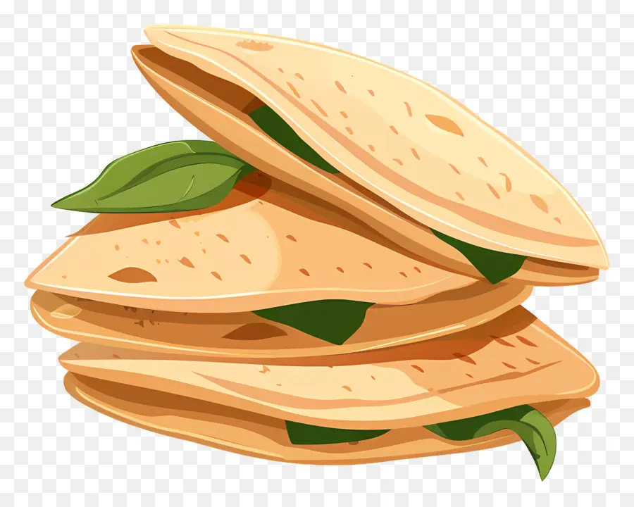 Pita Bread，Panquecas PNG