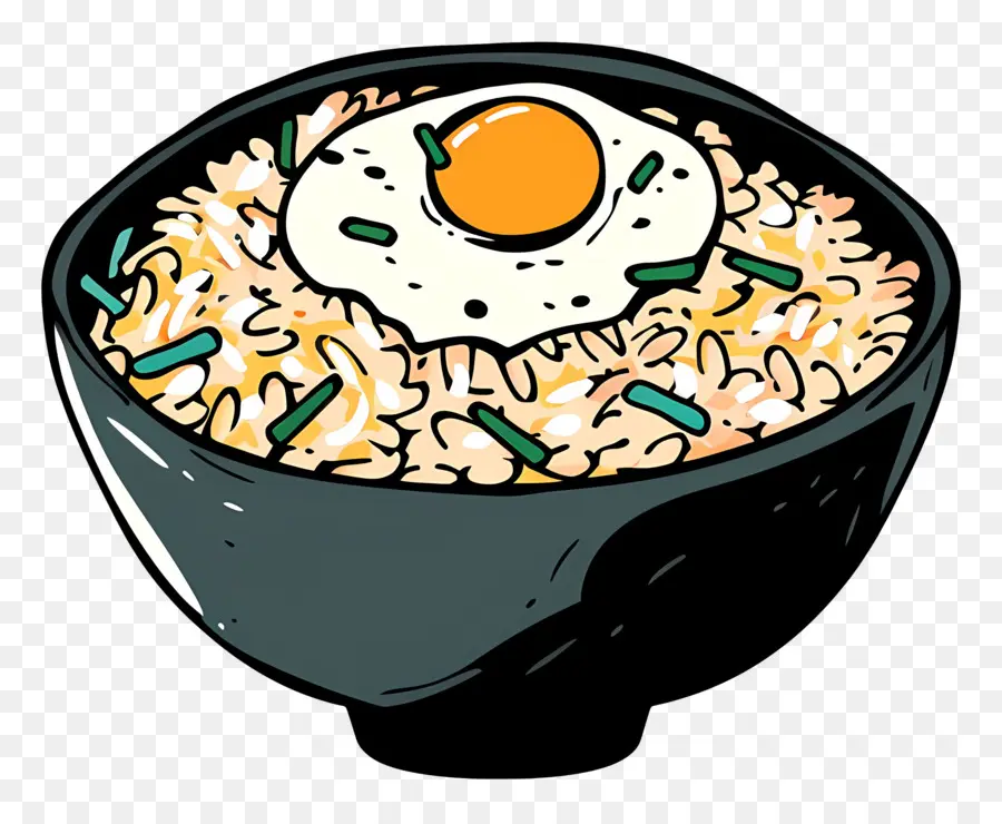 Arroz Frito，Ovo PNG