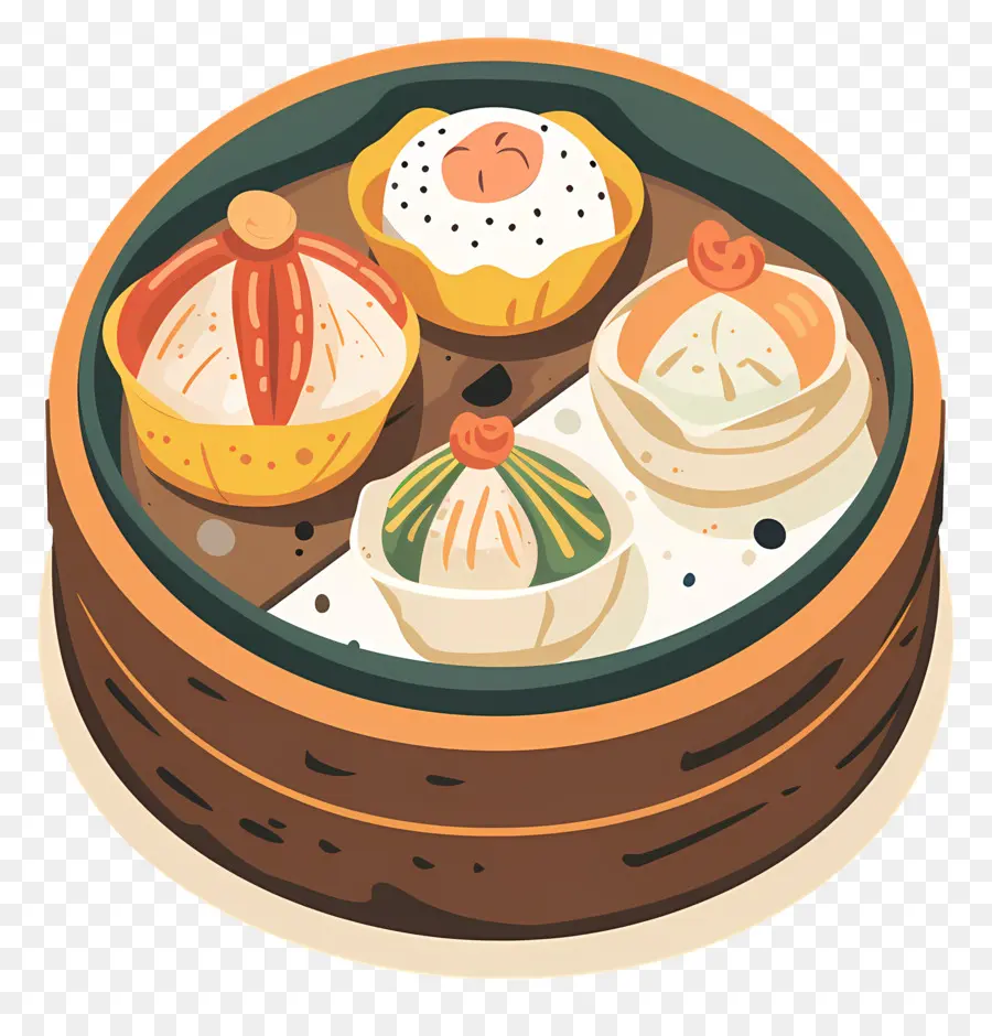 Dim Sum，Comida Quente PNG