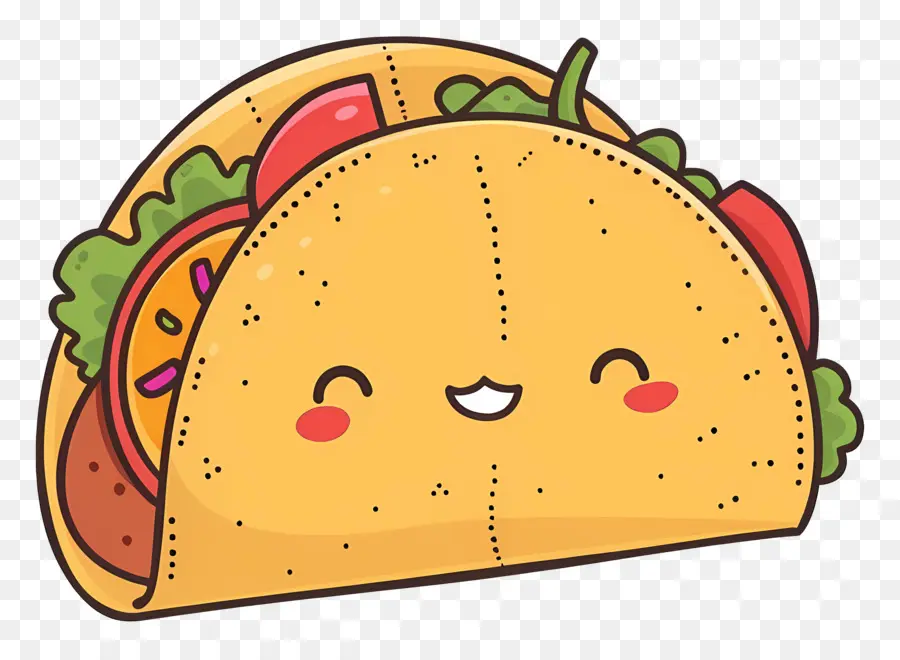 Taco，Sorrindo PNG