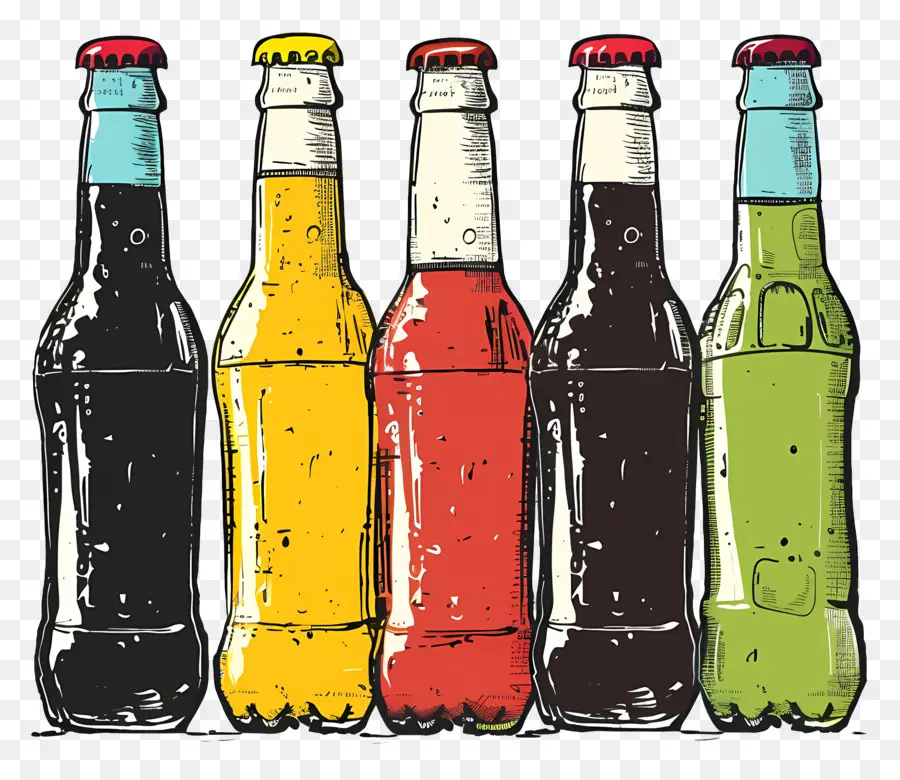 Garrafa De Refrigerante，Soft Drinks PNG