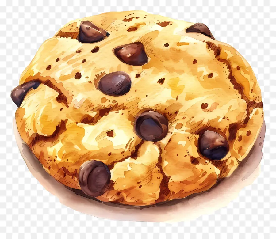 Cookie，Chocolate Chip Cookie PNG