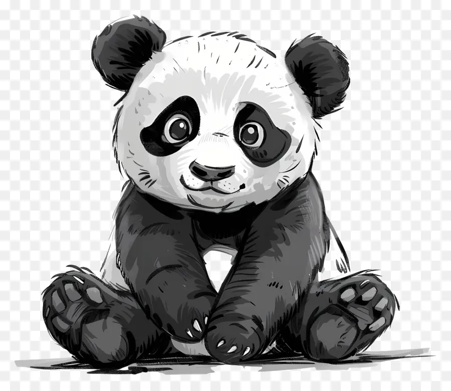 Panda，Urso Panda PNG