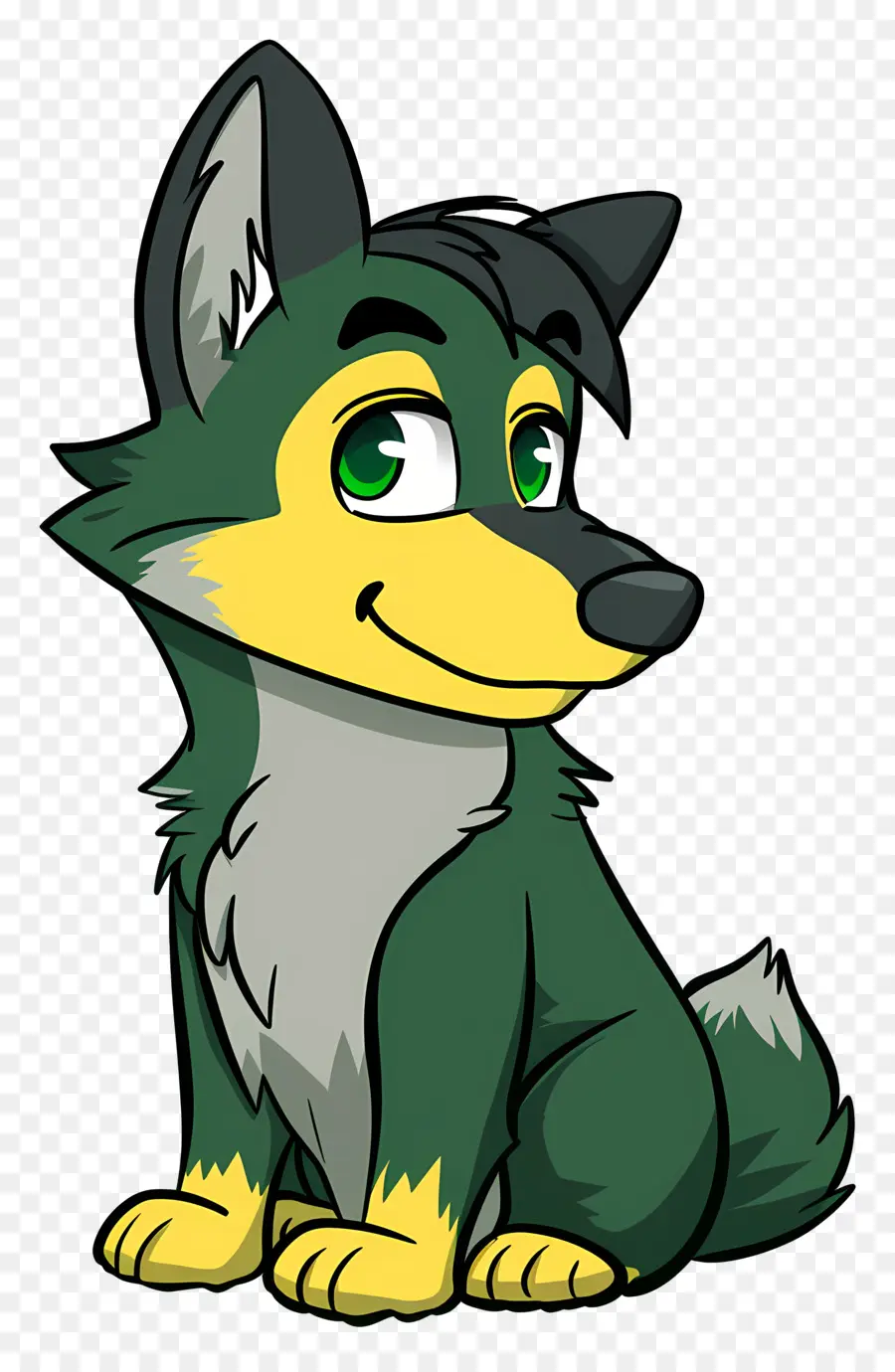 Cartoon Lobo，Personagem De Desenho Animado PNG