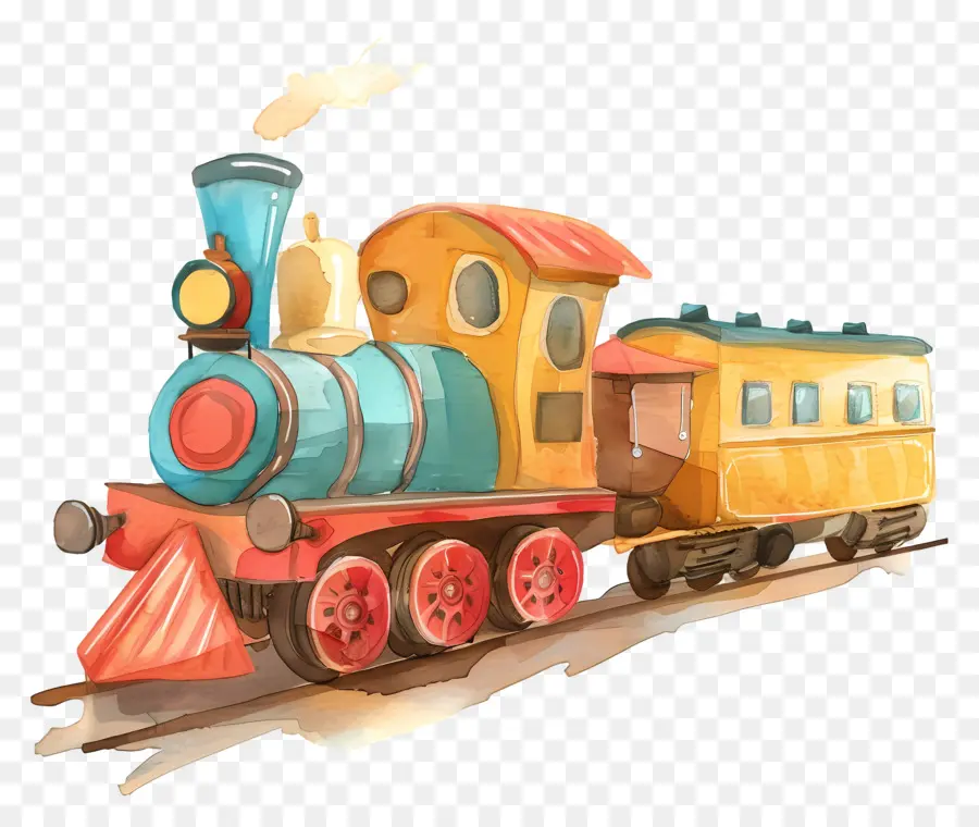 De Trem，Comboio A Vapor PNG