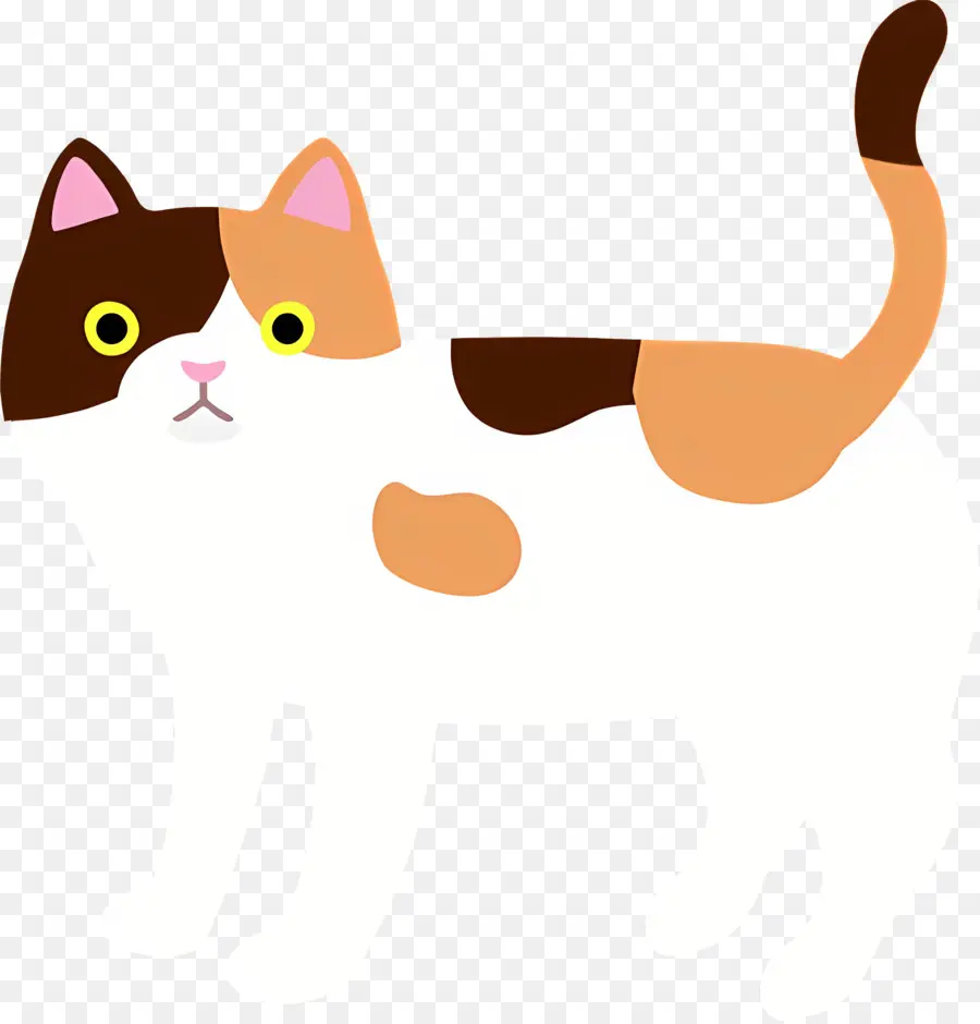 Gato Dos Desenhos Animados，Calico Gato PNG