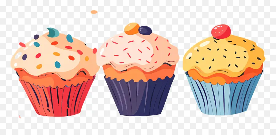 Queques，Cupcakes PNG