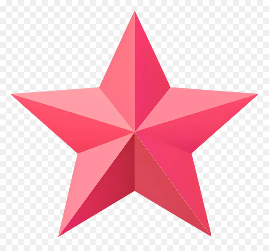 Cor De Rosa Estrelas，Estrela Vermelha PNG