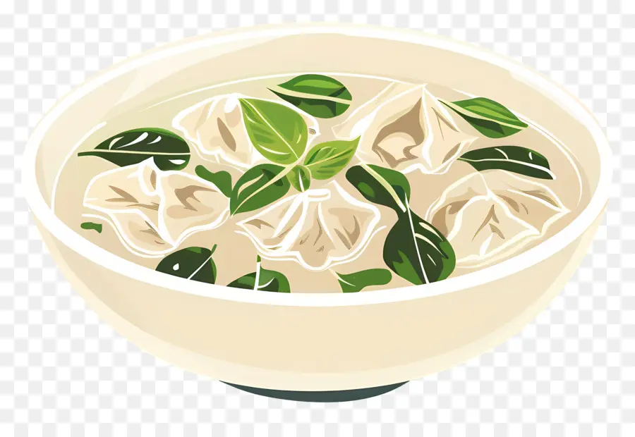 Wonton Sopa，Macarrões PNG