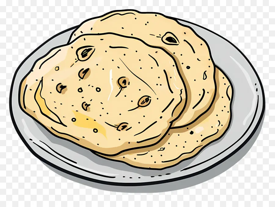 Pão Naan，Biscoitos PNG