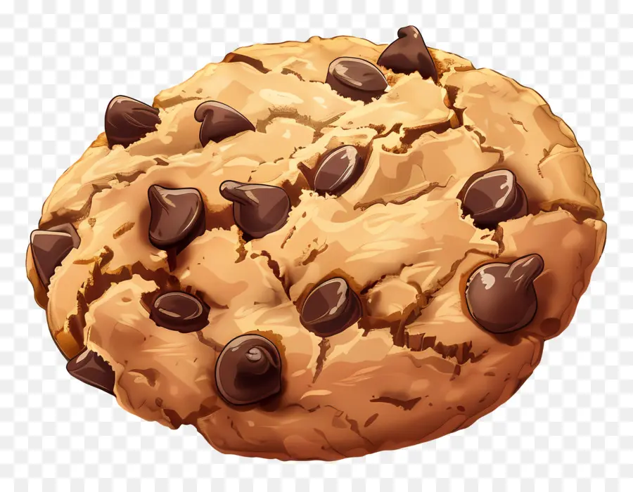 Cookie，Chocolate Chip Cookie PNG