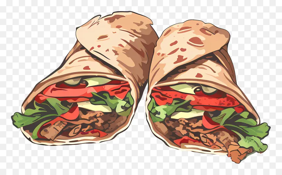 O Shawarma，Taco PNG