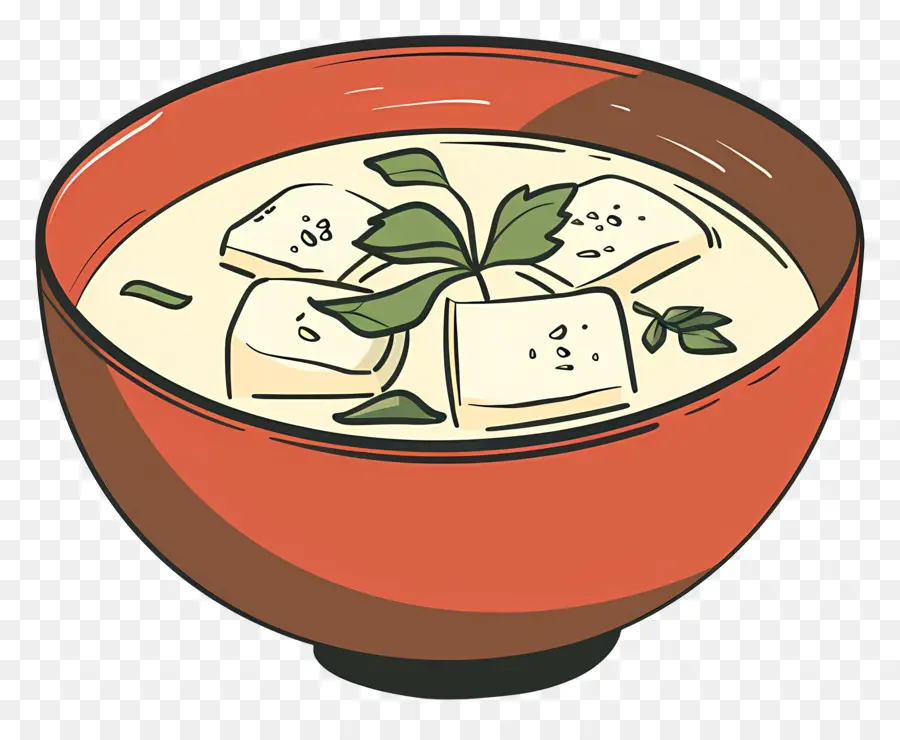 Sopa De Missô，Sopa Do Tofu PNG